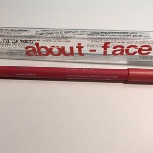 About-Face Matte Fix Lip Pencil in Talking Backwards NEW